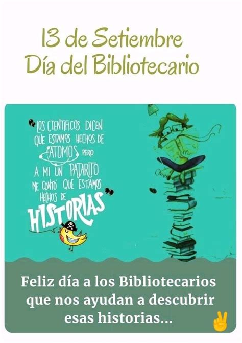 dia del bibliotecario frases|More.